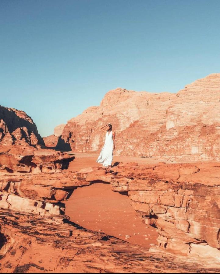 Wadi Rum Desert Camp מראה חיצוני תמונה